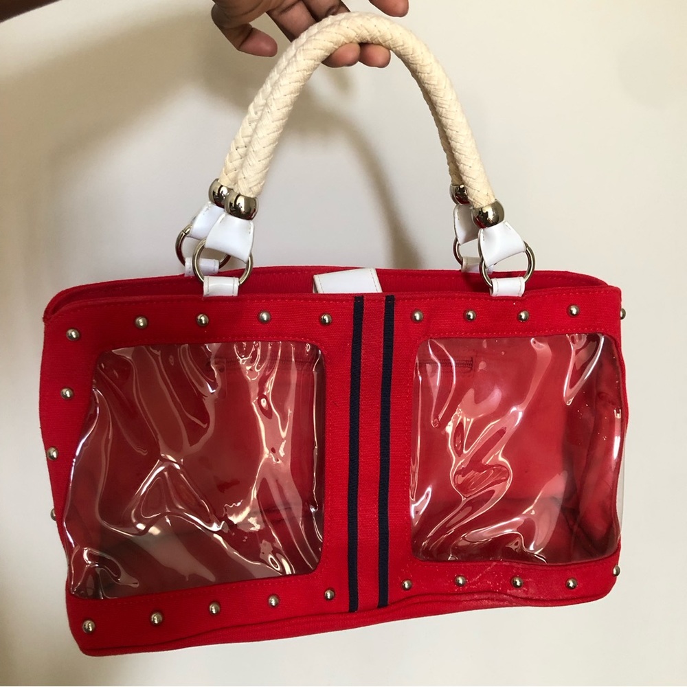 Red Display Handbag
